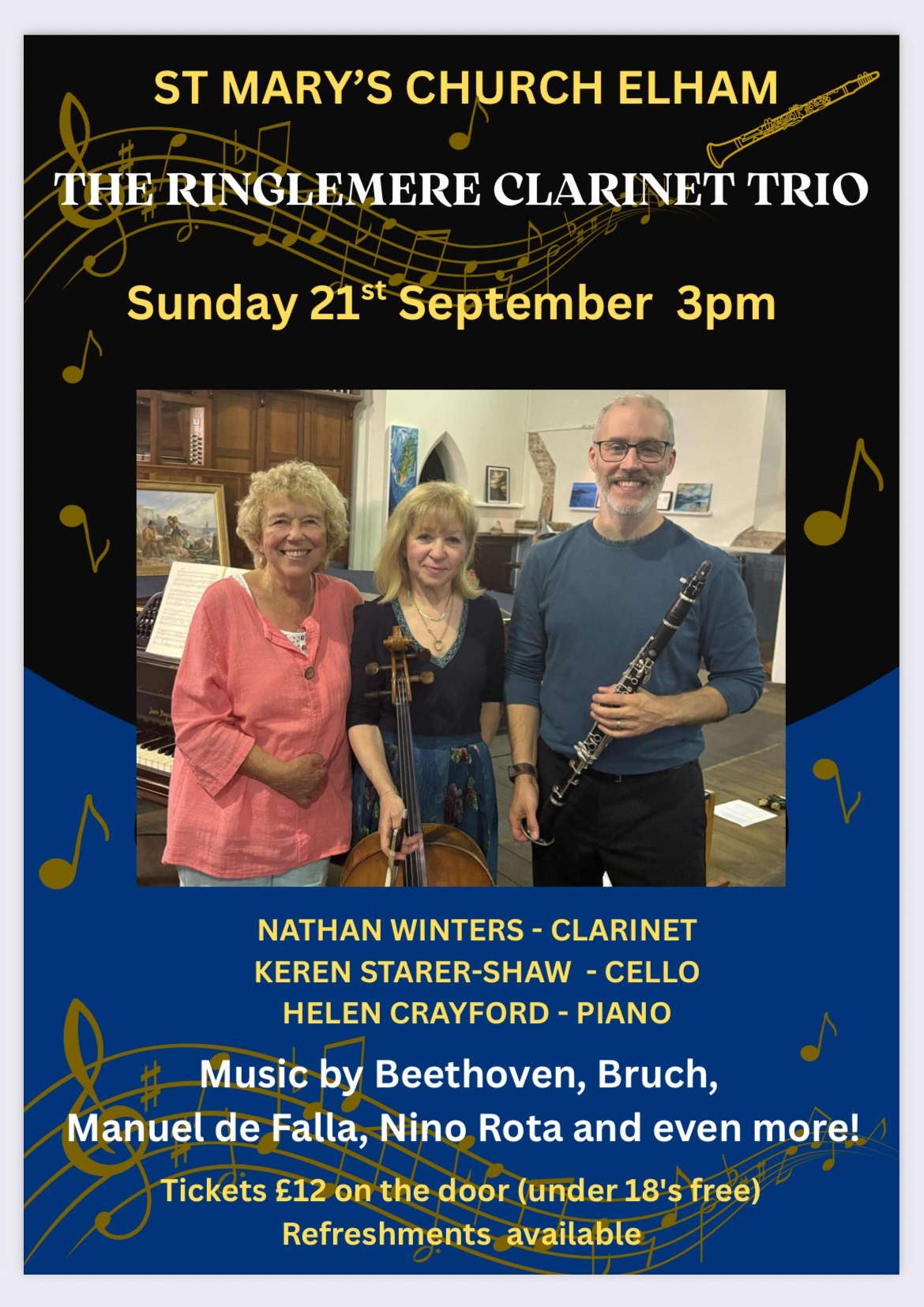 THE RINGLEMERE CLARINET TRIO