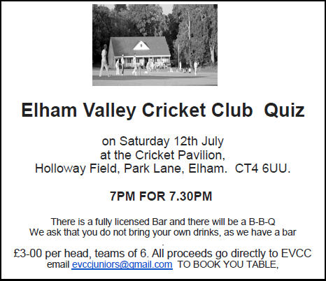 Elham Cricket Club Quiz