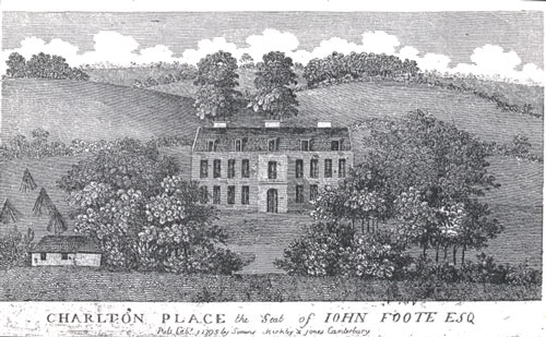 Charlton Park image from 1795